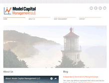 Tablet Screenshot of modelcapital.com